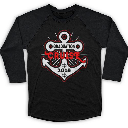 Graduation Cruise Graduation Cruise 2018 Shirt Baseball Raglan Shirt - Best Gift Smart