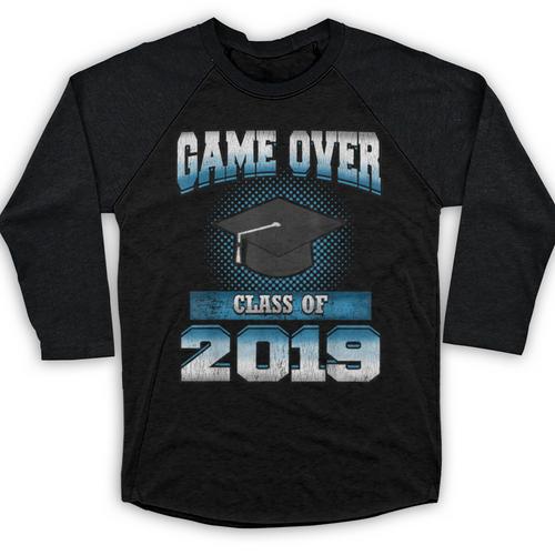 Graduation Shirt Class Of 2019 High School College Baseball Raglan Shirt - Best Gift Smart