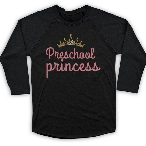 Graduation Shirt Graduate Tshirt Preschool Princess Baseball Raglan Shirt - Best Gift Smart