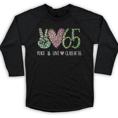 High School Class Of 1965 Shirt Graduation Class Reunion Baseball Raglan Shirt - Best Gift Smart