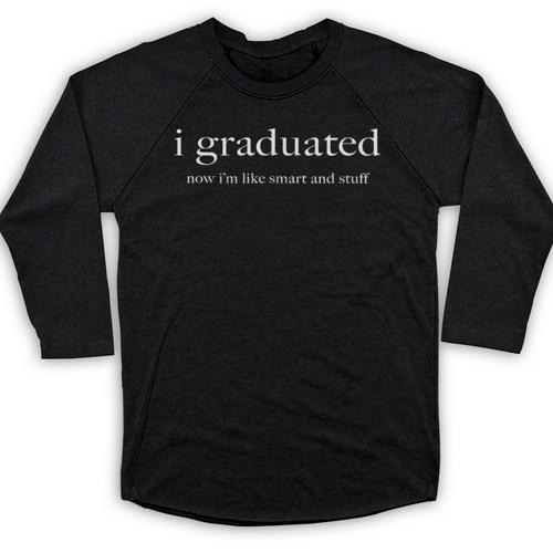 High School College Graduation Senior 2019 Shirt Baseball Raglan Shirt - Best Gift Smart