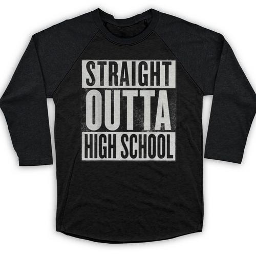High School Graduation 2018 Grad For Him And Her Baseball Raglan Shirt - Best Gift Smart