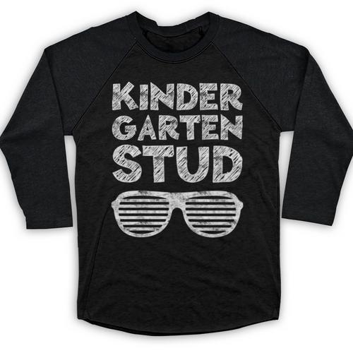 Kindergarten Stud Shirt Girl Boy Back To School Graduation Baseball Raglan Shirt - Best Gift Smart