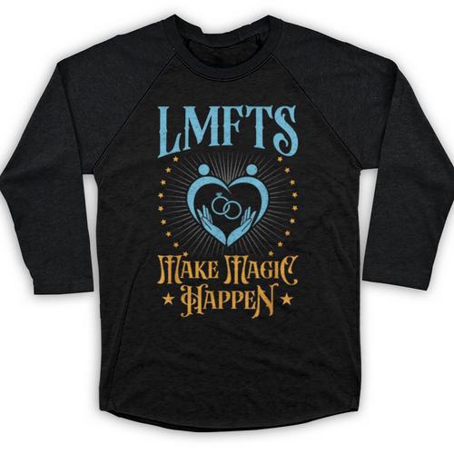 LMFT Graduation Licensed Marriage And Family Therapist LMFT Baseball Raglan Shirt - Best Gift Smart