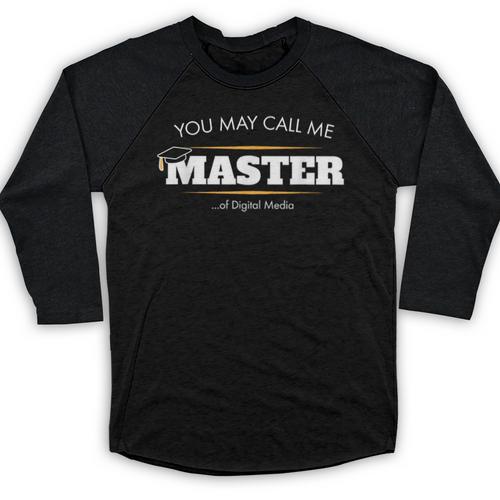 Master Of Digital Media Shirt Graduation 2020 Baseball Raglan Shirt - Best Gift Smart