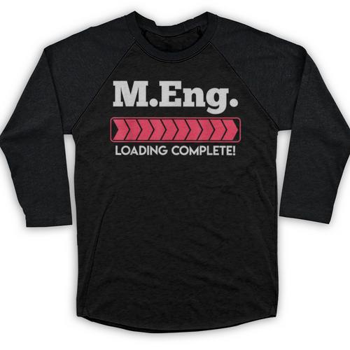 Master Of Engineering Engineer Master Graduation Baseball Raglan Shirt - Best Gift Smart