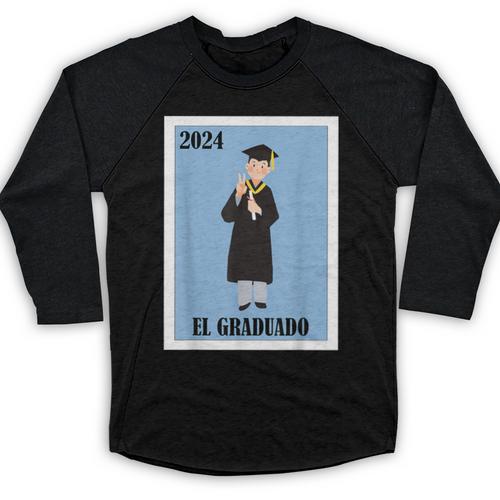 Mexican For Graduation El Graduado 2024 Baseball Raglan Shirt - Best Gift Smart