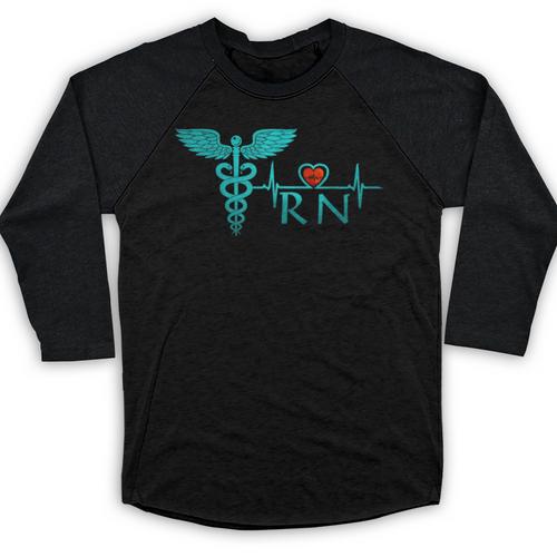 Nurse Shirt Graduation Nursing School RN Cute Tee Shirt Baseball Raglan Shirt - Best Gift Smart