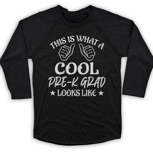 Pre-K Grad 2026 Preschool Prek Graduation Baseball Raglan Shirt - Best Gift Smart