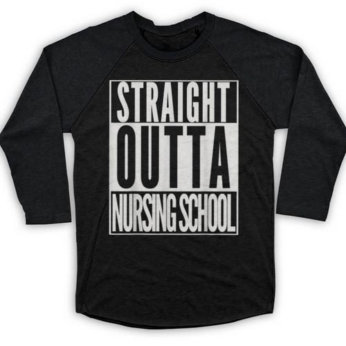 Registered Nurse Graduation Pinning Ceremony RN T Shirt Baseball Raglan Shirt - Best Gift Smart