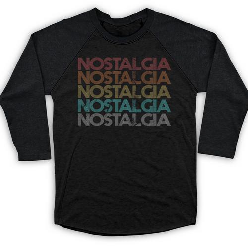 Retro Vintage Nostalgia Baseball Raglan Shirt - Figerry