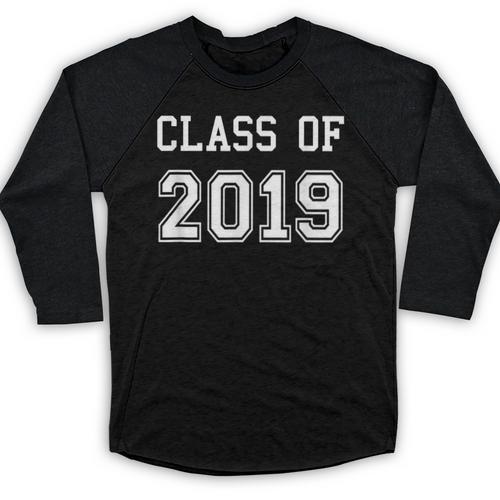 Senior Graduation Class Of 2019 Graduate T Shirt Baseball Raglan Shirt - Best Gift Smart