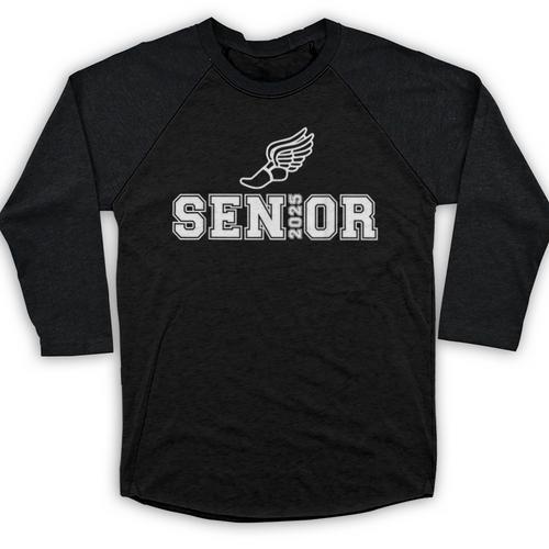 Track & Field Senior 2025 Graduation Year Baseball Raglan Shirt - Best Gift Smart