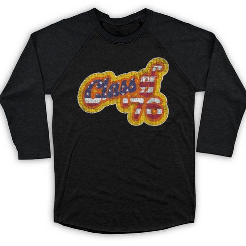 Vintage Class Of 1976 Bicentennial Graduation Year Baseball Raglan Shirt - Best Gift Smart