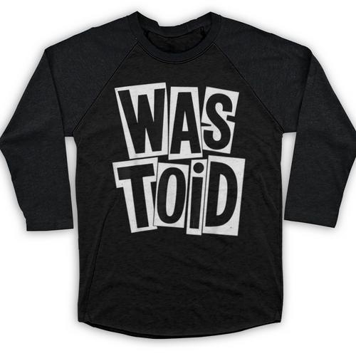 Wastoid 80s Slang Retro Teen Quote Gen X Nostalgia Baseball Raglan Shirt - Figerry