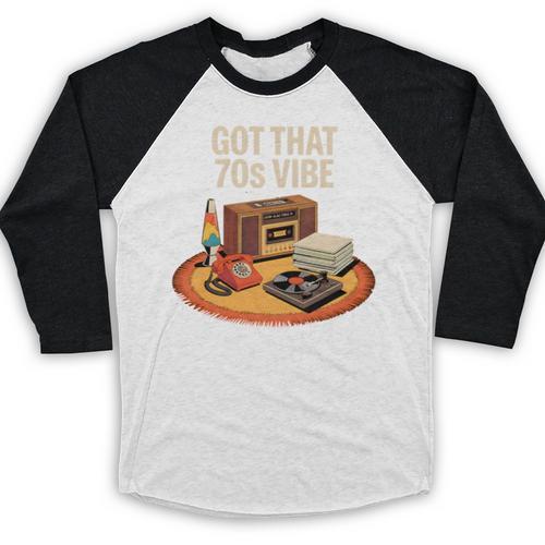 1970s 70s Reunion Nostalgia Memories Music School Grew Up Premium Tri-Blend Baseball Raglan Shirt - Figerry
