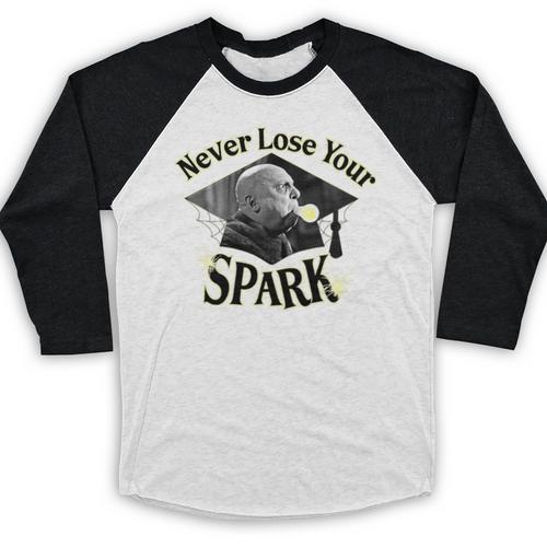 The Addams Family TV Series – Uncle Fester Graduation Spark Premium Baseball Raglan Shirt - Best Gift Smart