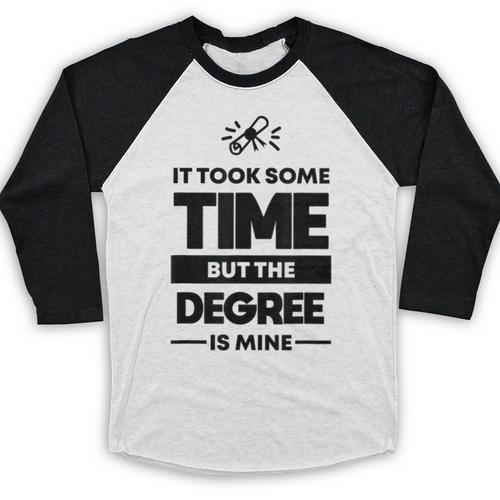 Adult College Graduation Baseball Raglan Shirt - Best Gift Smart
