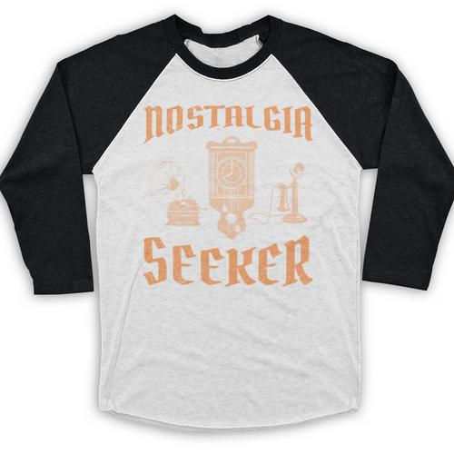 Antique NOSTALGIA SEEKER Antique Collector Baseball Raglan Shirt - Figerry