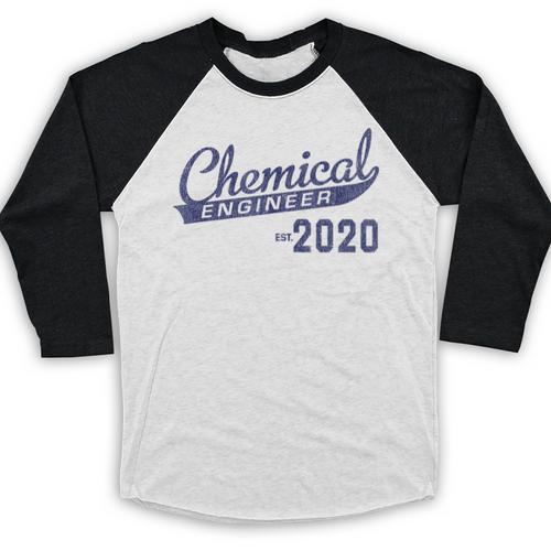 Chemical Engineer 2020 Graduation Engineering Baseball Raglan Shirt - Best Gift Smart