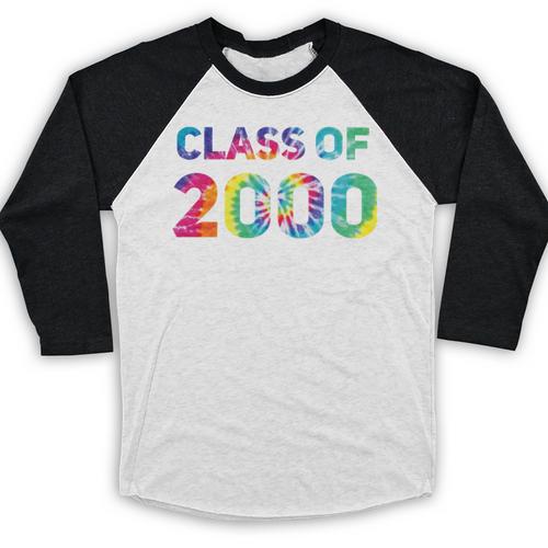 Class Of 2000 School Reunion College Highschool Graduation Premium Tri-Blend Baseball Raglan Shirt - Best Gift Smart