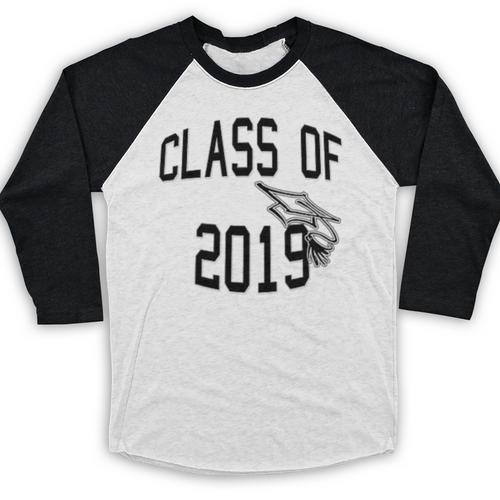 Class Of 2019-High School College University GRADUATION Baseball Raglan Shirt - Best Gift Smart
