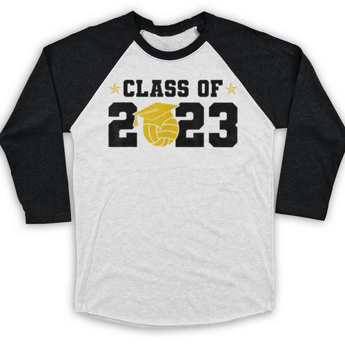 Class Of 2023 Graduation Waterpolo Senior 2023 Baseball Raglan Shirt - Best Gift Smart