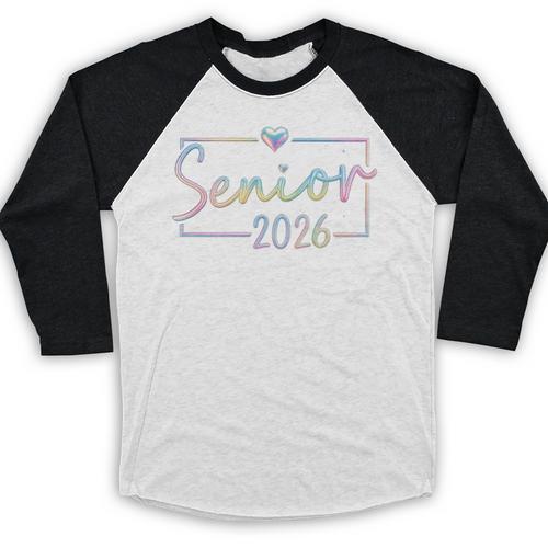 Class Of 2026 Senior-2026 Back To School Graduation-2026 Premium Tri-Blend Baseball Raglan Shirt - Best Gift Smart