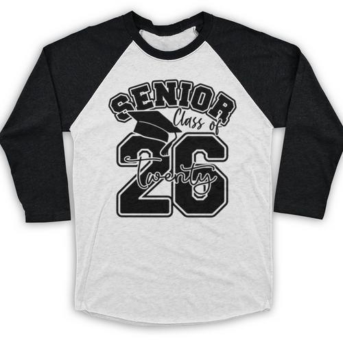 Class Of 2026 Senior 2026 Graduation Baseball Raglan Shirt - Best Gift Smart