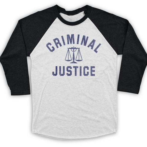 Criminal Justice Major College Graduate Graduation Baseball Raglan Shirt - Best Gift Smart
