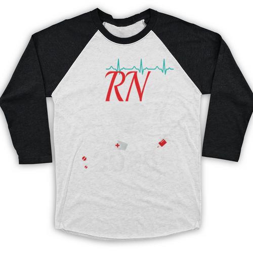 Earned It Nurse Graduation 2025 Nursing Grad Student RN LPN Baseball Raglan Shirt - Best Gift Smart