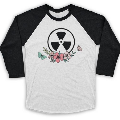 Floral Rad Tech Radiology Graduation X-Ray Tech Baseball Raglan Shirt - Best Gift Smart
