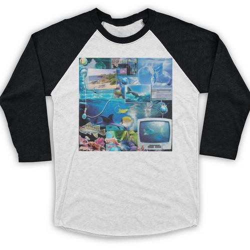 Frutiger Aero Retro Vibes Baseball Raglan Shirt - Figerry