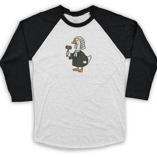 Goose Silly Lawyer Law School Graduation Future Lawyer Baseball Raglan Shirt - Best Gift Smart