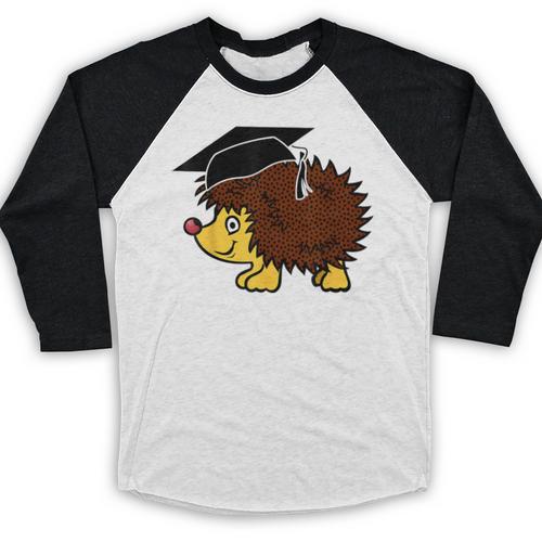 Graduation Hedgehog 2017 Graduate Graduation T-Shirt Baseball Raglan Shirt - Best Gift Smart