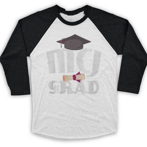 Graduation Masters Criminal Justice Premium Tri-Blend Baseball Raglan Shirt - Best Gift Smart