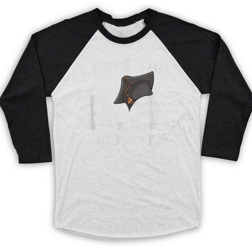 I Hope This BS Pays Off Graduation Bachelors Degree Baseball Raglan Shirt - Best Gift Smart