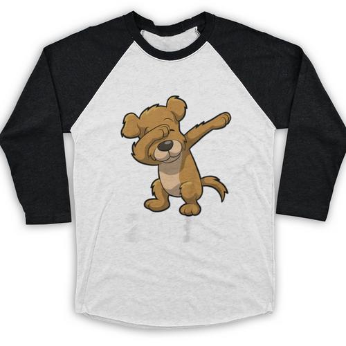 Kids Class Of 2031 Shirt Graduation Dabbing Dog Shirt Baseball Raglan Shirt - Best Gift Smart