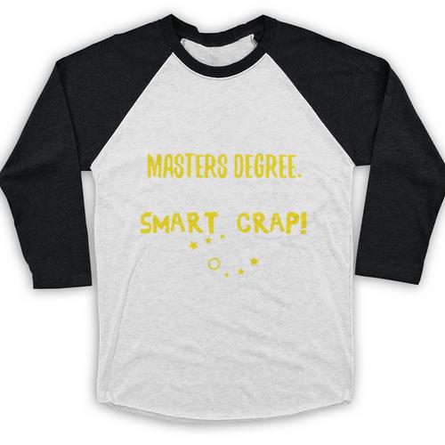 Masters Degree Graduation Men Women MSW MPH Premium Baseball Raglan Shirt - Best Gift Smart