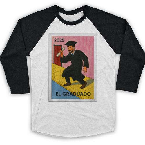 Mexican For Graduation 2025 El Graduado Premium Tri-Blend Baseball Raglan Shirt - Best Gift Smart