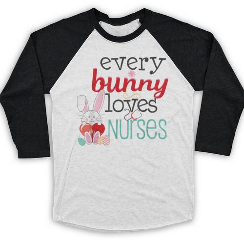 Nurse LPN RN CNA Easter Graduation Nursing 2021 Baseball Raglan Shirt - Best Gift Smart