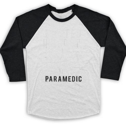 Paramedic School Graduation TShirt For Paramedic Busted Baseball Raglan Shirt - Best Gift Smart