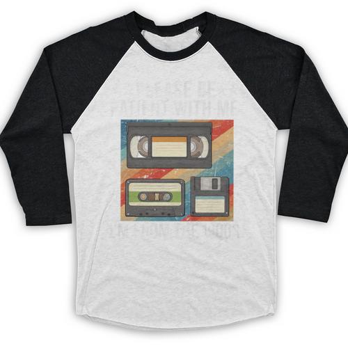 Be Patient With Me I'm From The 1900s Premium Baseball Raglan Shirt - Figerry