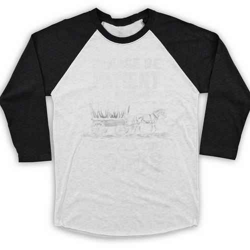 Playful Slow Pace Please Be Patient I'm From The 1900s Premium Baseball Raglan Shirt - Figerry