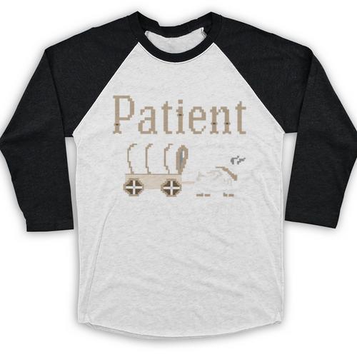 Please Be Patient With Me I'm From The 1900s Retro Gamer Premium Baseball Raglan Shirt - Figerry