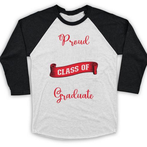 Proud Best Freind Of a Class Of 2026 Graduate For Graduation Premium Baseball Raglan Shirt - Best Gift Smart