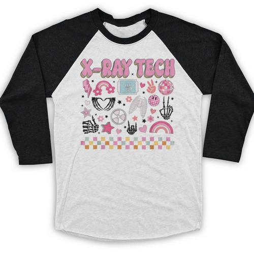 Radiology RAD Tech CT MRI Xray Tech Graduation Radiologist Baseball Raglan Shirt - Best Gift Smart