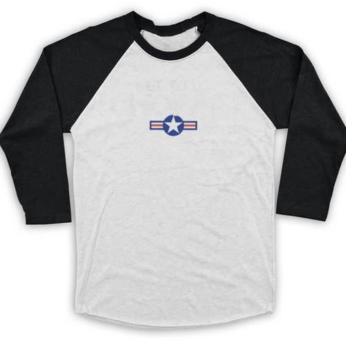 Retro Get To Da Choppa Shirt 80s Movie Nostalgia Tee Premium Tri-Blend Baseball Raglan Shirt - Figerry