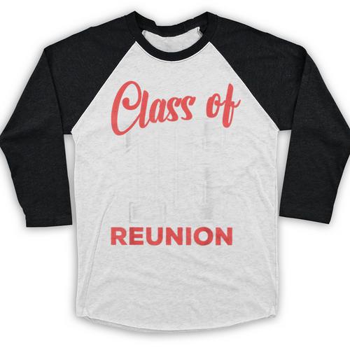 Reunion 2016 Class Of 2016 Matching Graduation High School Baseball Raglan Shirt - Best Gift Smart