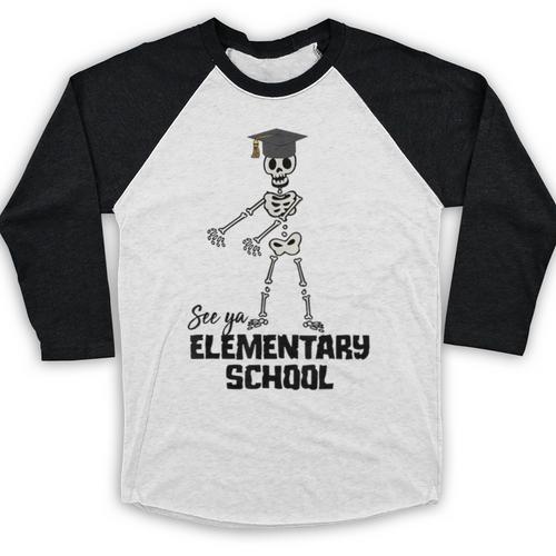 See Ya Elementary School Shirt Cool Graduation Tee Baseball Raglan Shirt - Best Gift Smart